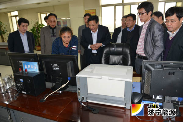 山东省煤矿安全监察局、鲁西分局到霄云煤矿进行专项监察