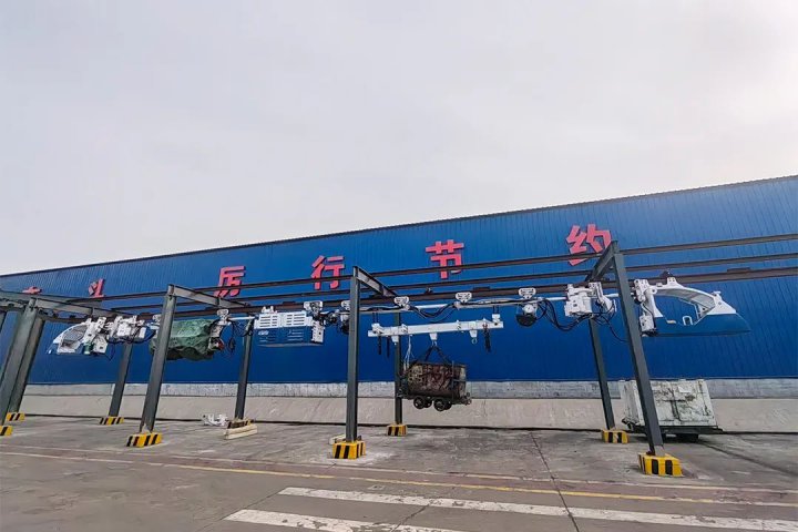 首部地面智能单轨吊投运，义桥煤矿开启“无人化”运输新时代