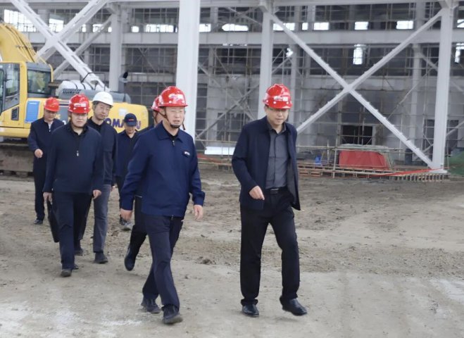 王崇景到海纳科技调研指导工作